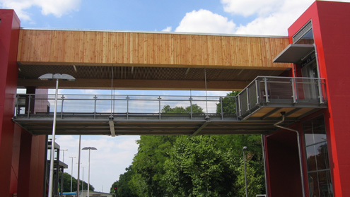 Fugngerbrcke Bahnhof Hoppegarten (IDE 1490)