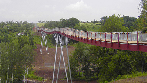 "Drachenschwanz" Spannbandbrcke BUGA Gera (IDE 1490)